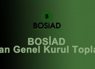 BOSİAD Olan Genel Kurul İlanı