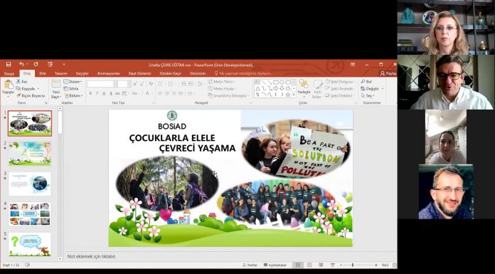BOSİAD ‘temiz çevre’ için çocuklarla da el ele verdi