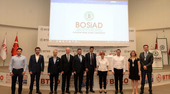 BOSİAD’da Rasim Çağan Güven Tazeledi