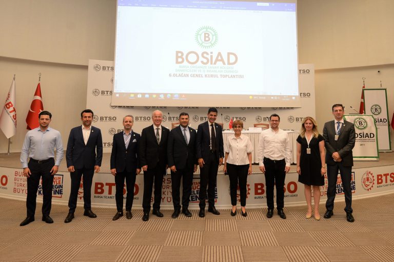 BOSİAD’da Rasim Çağan Güven Tazeledi BOSİAD’da Rasim Çağan Güven Tazeledi