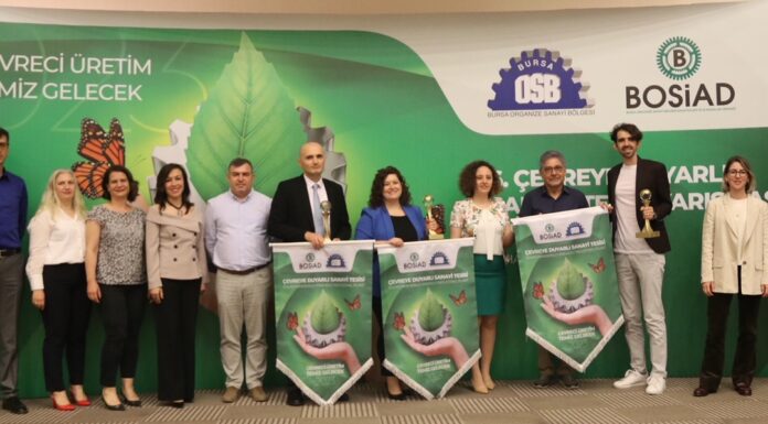 Çevreci sanayi tesisleri ödüllendirildi