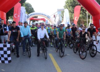 Pedallar daha Yeşil Bursa için çevrildi